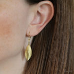 M_Hanid_Long_Leaf_Earrings_Gilt